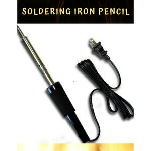 Soldering Iron 110v/120v Featherweight Soldering NEW 40 Watt Pencil Tip